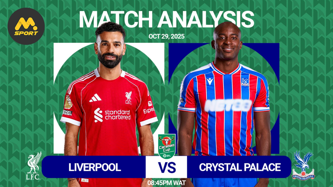 Liverpool vs Crystal Palace: Winless in Last 3 Against Eagles; Mo Salah’s Crisis Struck Reds Seek Anfield Win️ in EFL Cup